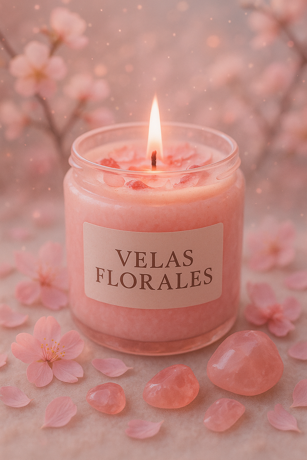 VELA DE FLOR DE CEREZO