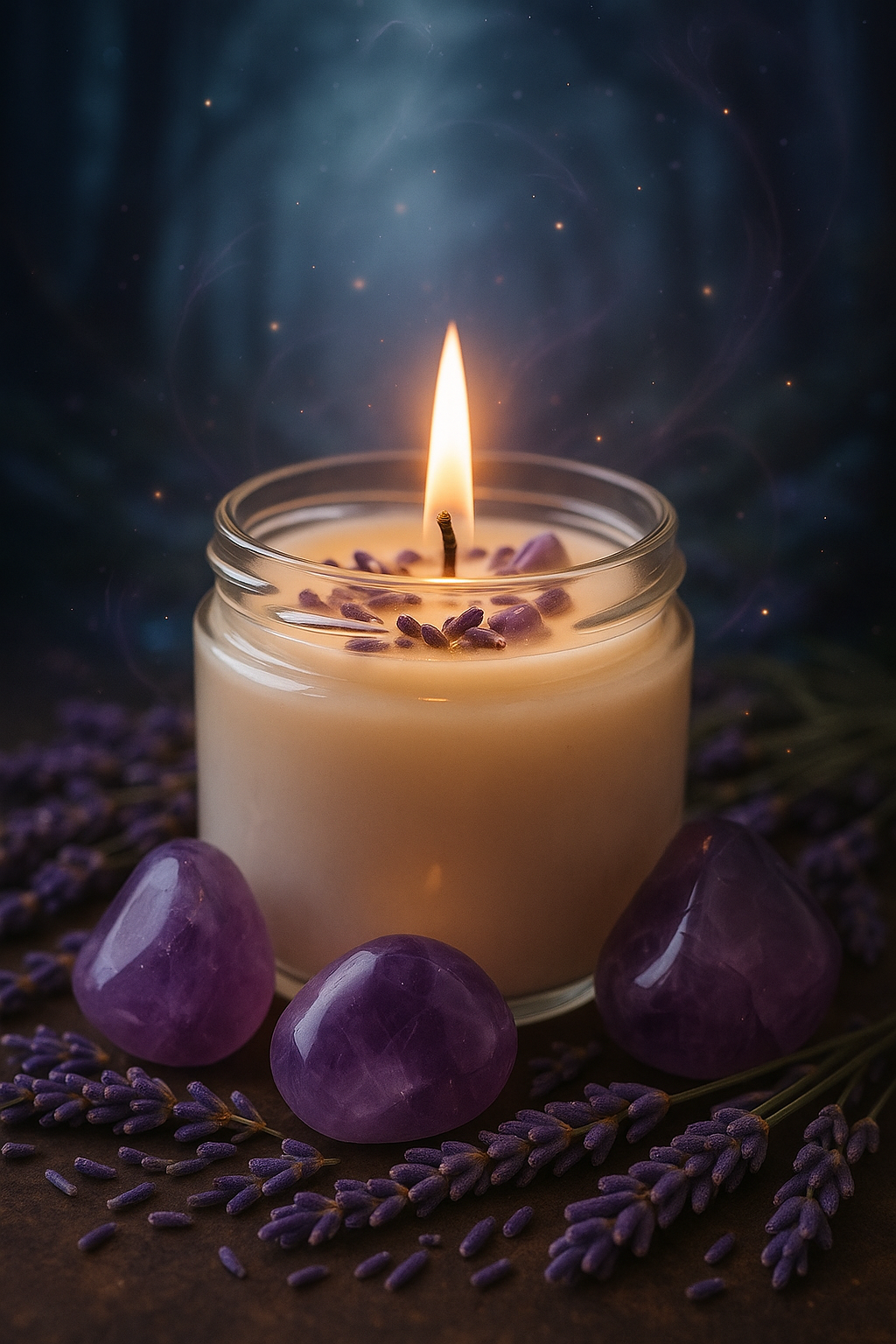 VELA DE LAVANDA